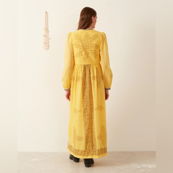 Alix of Bohemia Winifred Dress in Amber - Picture 5 of 16